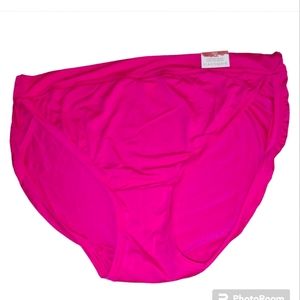Lane Bryant Cacique Comfort Bliss High Cut Pink Panties Panty Size 18/20 NWT